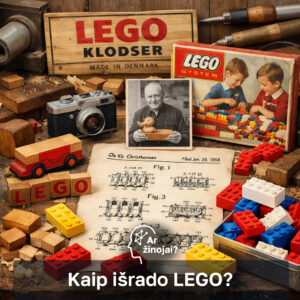 lego atsiradimas istorija